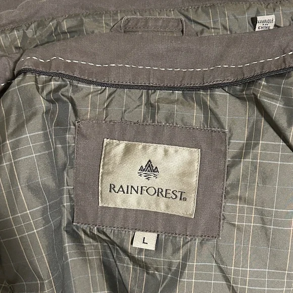 NWT - Rainforest Men's Brown Jacket - Picture 7 of 8